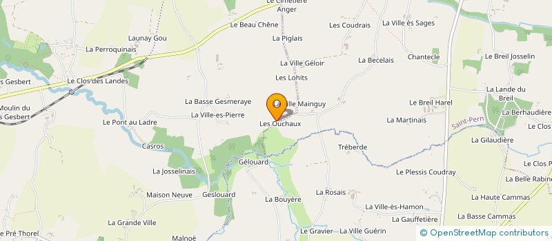 localisation de l'entreprise SCI RENAIS  SAINT-PERN