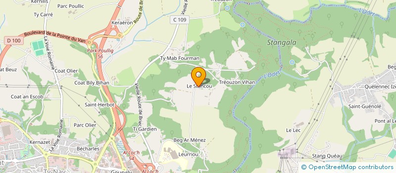 localisation de l'entreprise SCI RENAISSANCE 27 à QUIMPER