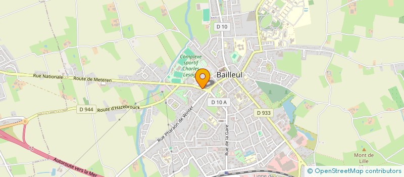 localisation de l'entreprise SCI RENAISSANCE à BAILLEUL