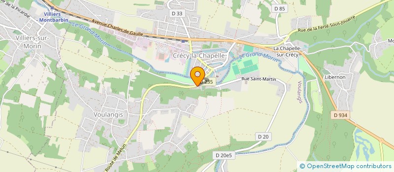 localisation de l'entreprise SCI RENAISSANCE  VOULANGIS