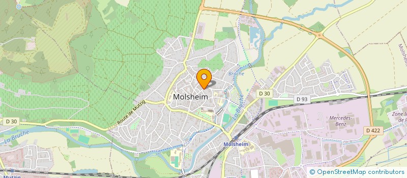localisation de l'entreprise SCI RENAISSANCE à MOLSHEIM