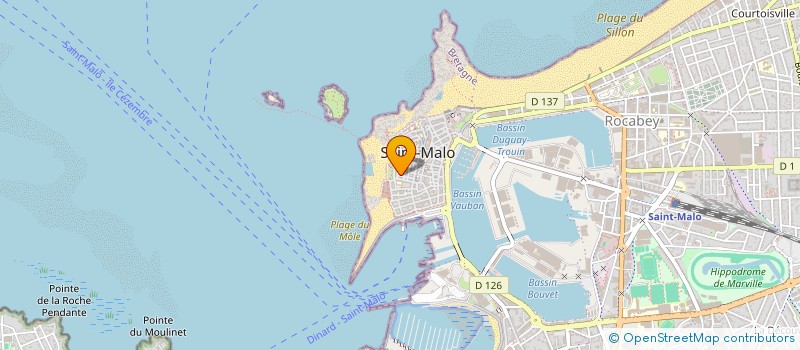 localisation de l'entreprise SCI RENAISSANCE  SAINT-MALO
