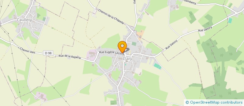 localisation de l'entreprise SCI RENAISSANCE  CLARY