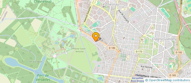 localisation de l'entreprise SCI RENAISSANCE à VERSAILLES