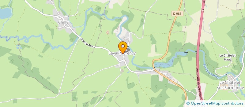 localisation de l'entreprise SCI RENAISSANCE  ROUVROY-SUR-AUDRY