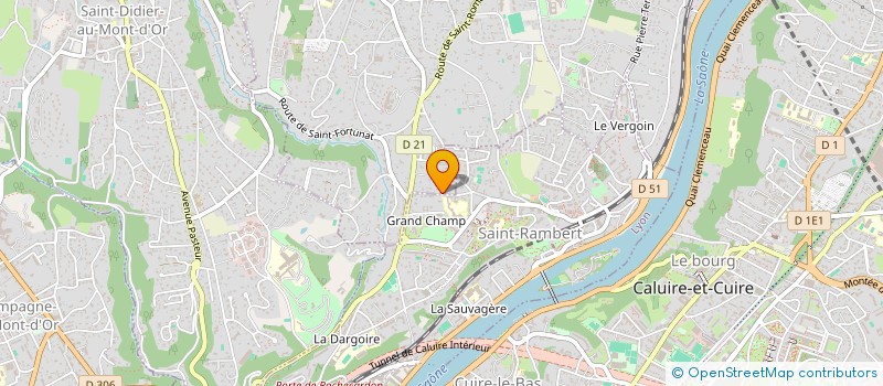 localisation de l'entreprise SCI RENAISSANCE  SAINT-CYR-AU-MONT-D'OR