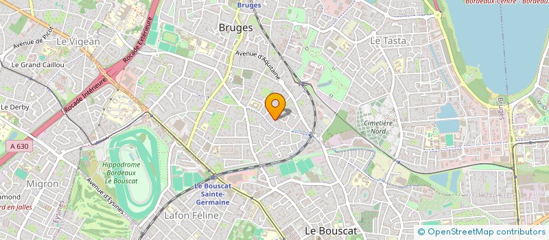 localisation de l'entreprise SCI RENAISSANCE  BRUGES