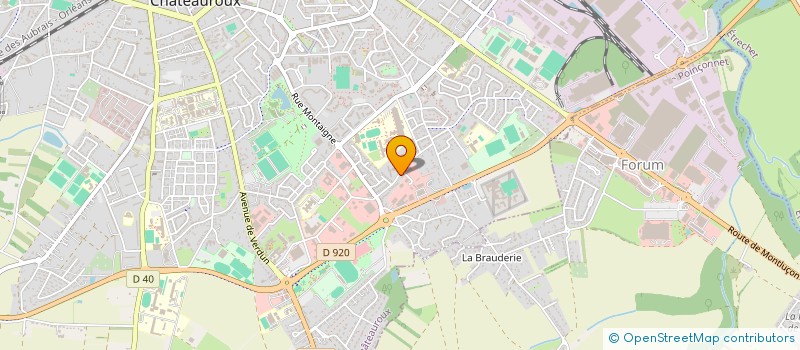 localisation de l'entreprise SCI RENAISSANCE à CHATEAUROUX