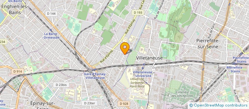 localisation de l'entreprise SCI RENAISSANCE 95  MONTMORENCY