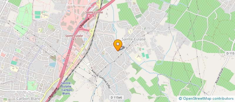 localisation de l'entreprise SCI RENALD à SAINTE-EULALIE