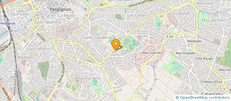 localisation de l'entreprise SCI RENAN à PERPIGNAN