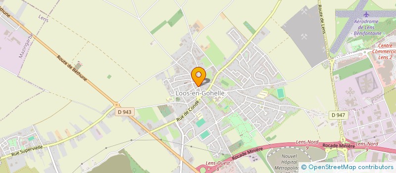 localisation de l'entreprise SCI RENARD  LOOS-EN-GOHELLE