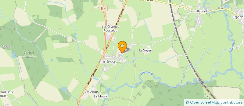 localisation de l'entreprise SCI RENARD  RECLESNE