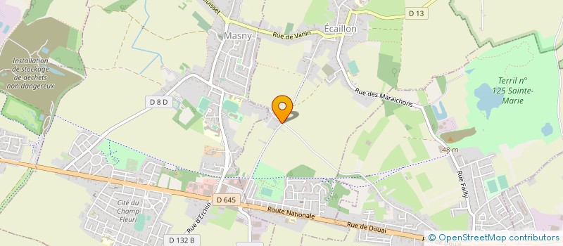 localisation de l'entreprise SCI RENARD CONSTRUCTIONS  ECAILLON