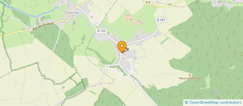 localisation de l'entreprise SCI RENARD INDIGO  LOHR