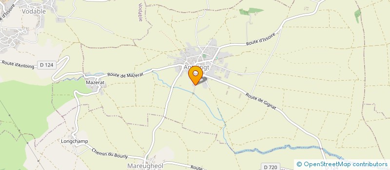 localisation de l'entreprise SCI RENARD-LAFLEUR  ANTOINGT