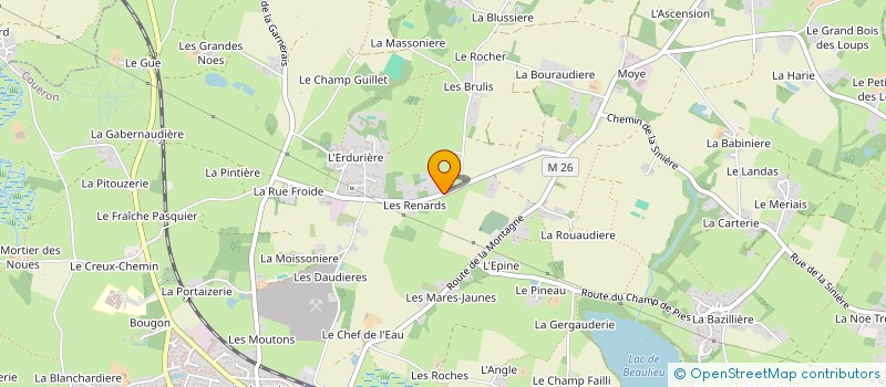 localisation de l'entreprise SCI RENARDS PATRIMOINE  L'ISLE-SUR-LA-SORGUE