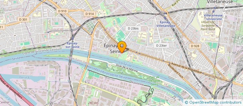 localisation de l'entreprise SCI RENATO à EPINAY-SUR-SEINE