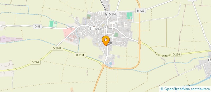 localisation de l'entreprise SCI RENATO  ENNEZAT