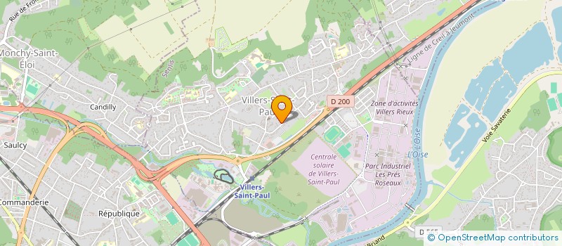 localisation de l'entreprise SCI RENAUD  VILLERS-SAINT-PAUL