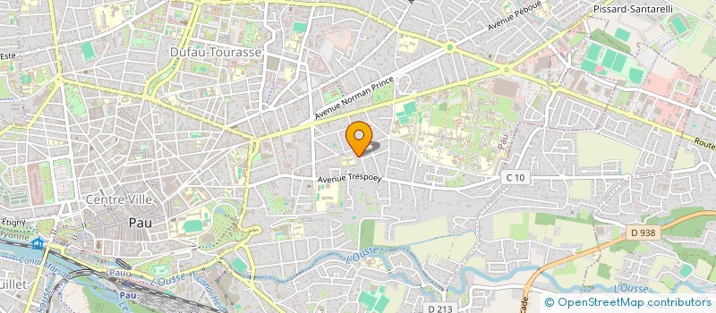 localisation de l'entreprise SCI RENAUD à PAU