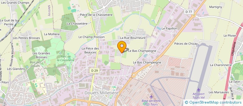 localisation de l'entreprise SCI RENAUD à NOTRE-DAME-D'OE