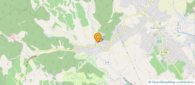 localisation de l'entreprise SCI RENAUD DE PERMENTIER 2  PIERREVERT