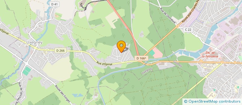 localisation de l'entreprise SCI RENAUD PERE ET FILS  UXEGNEY