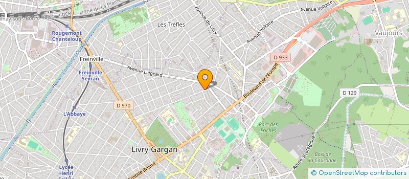 localisation de l'entreprise SCI RENAUDIE à LIVRY-GARGAN