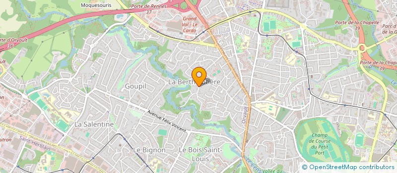localisation de l'entreprise SCI RENAULAIS à ORVAULT