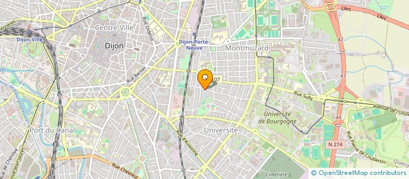 localisation de l'entreprise SCI RENAULT à DIJON