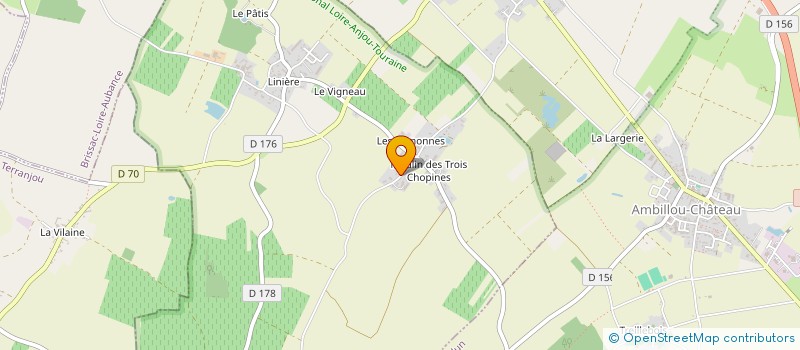 localisation de l'entreprise SCI RENAULT BELOUARD  DOUE-EN-ANJOU