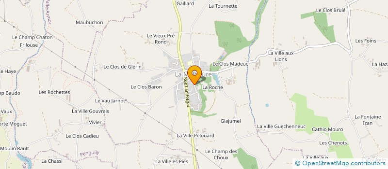 localisation de l'entreprise SCI RENAULT BERNARD ET VERONIQUE  LA MALHOURE