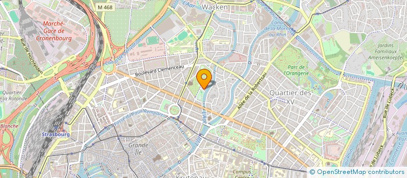 localisation de l'entreprise SCI RENAULT WL  STRASBOURG