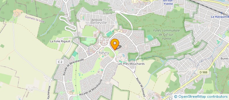 localisation de l'entreprise SCI RENAUT  GIF-SUR-YVETTE