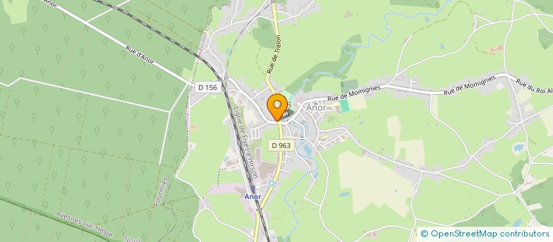 localisation de l'entreprise SCI RENAUX  ANOR