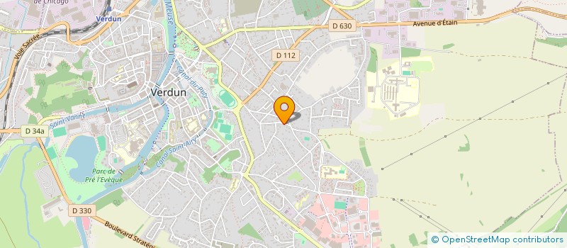 localisation de l'entreprise SCI RENCK à VERDUN