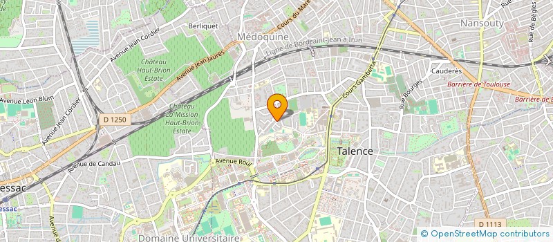 localisation de l'entreprise SCI RENCOL  TALENCE