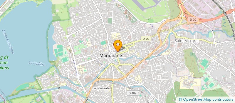 localisation de l'entreprise SCI REND'HOME  MARIGNANE