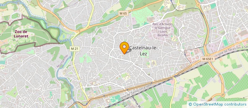 localisation de l'entreprise SCI RENDRI  CASTELNAU-LE-LEZ