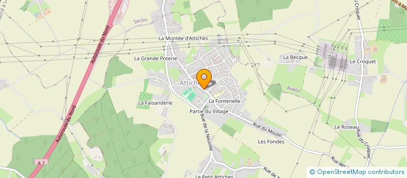 localisation de l'entreprise SCI RENE  ATTICHES