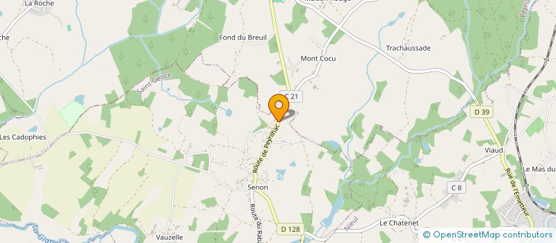 localisation de l'entreprise SCI RENE  SAINT-GENCE