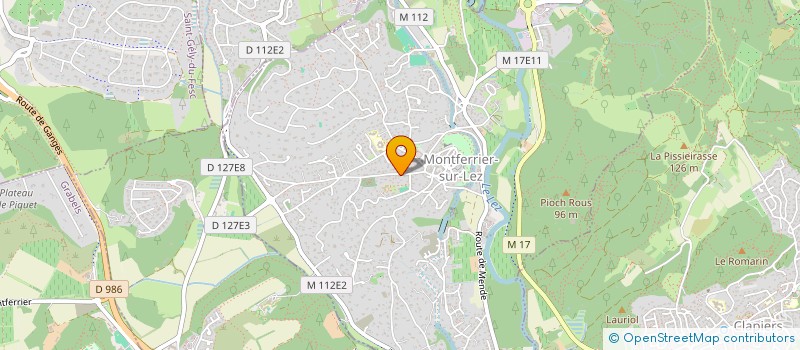 localisation de l'entreprise SCI RENE  MONTFERRIER-SUR-LEZ