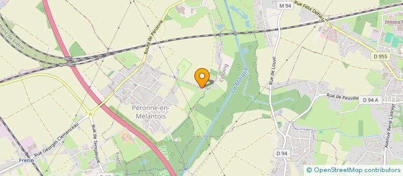 localisation de l'entreprise SCI RENE CENSE à PERONNE-EN-MELANTOIS