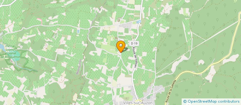 localisation de l'entreprise SCI RENE CHAR  VELLERON