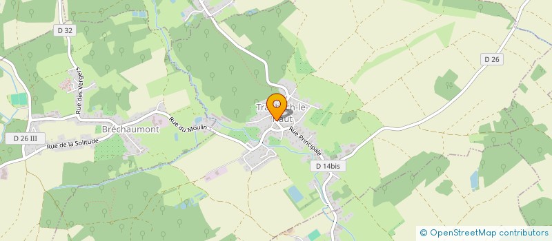 localisation de l'entreprise SCI RENE-HELENE  TRAUBACH-LE-HAUT