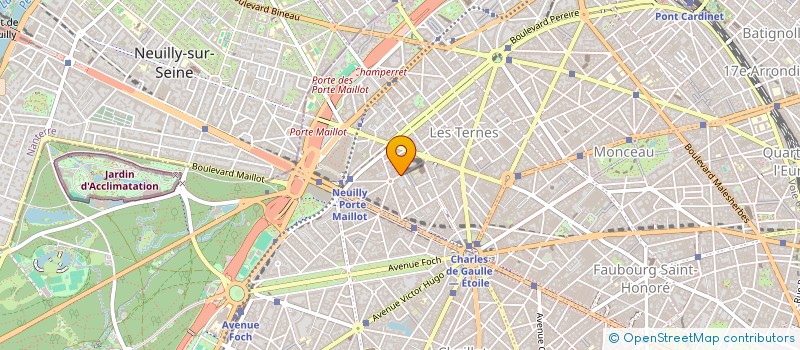 localisation de l'entreprise SCI RENE LEVEQUE  PARIS