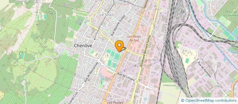 localisation de l'entreprise SCI RENE LEVITTE à CHENOVE