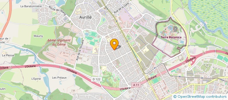 localisation de l'entreprise SCI RENE PIERRE à AVRILLE