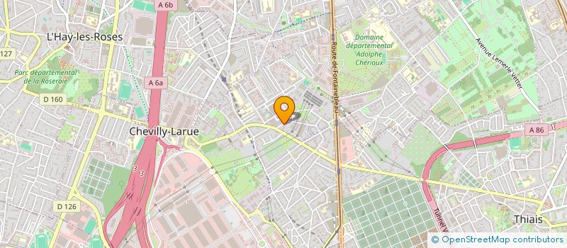 localisation de l'entreprise SCI RENEE  CHEVILLY-LARUE